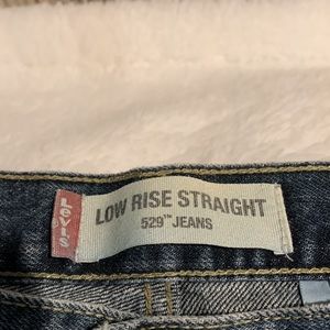 Levi’s Low Rise Straight 529 Jeans 34x32